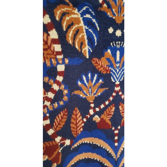 Farm Rio Nature Beauty Scarf Knit Midi Skirt - Picture 9 of 11